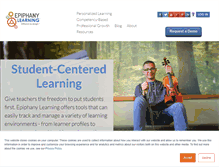 Tablet Screenshot of epiphanylearning.com